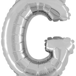 Westcoast Balloon 34907SP Letter G Silver 14In