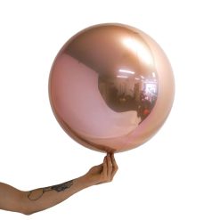 Westcoast Balloon 287426 Loon Balls 51Cm (20) Metallic Pink Rose Gold