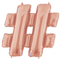 Westcoast Balloon 15862 Symbol # Rose Gold