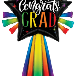 Westcoast Balloon 25352 Special Delivery Grad Shooting Star