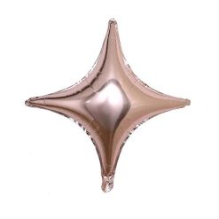 Westcoast Balloon H18 Metallic Rose Gold Starpoint