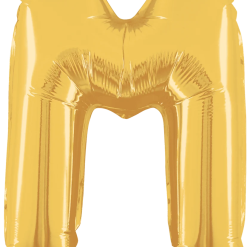 Westcoast Balloon 34913GP Letter M Gold 14In