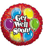 Westcoast Balloon 86042 Get Well Balloons