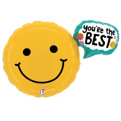 Westcoast Balloon 25311 You'Re The Best Smiley