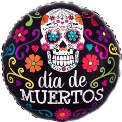 Westcoast Balloon 35901 Colorful Dia De Muertos