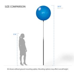 Westcoast Balloon 30 MegaPole Kit With Ground Mount