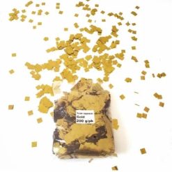 Westcoast Balloon Square Metallic Confetti - Gold