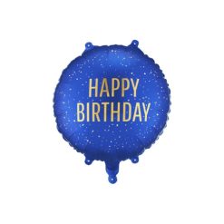 Westcoast Balloon FB353-074 Happy Birthday - Navy