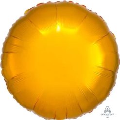 Westcoast Balloon 20585 Metallic Gold Round