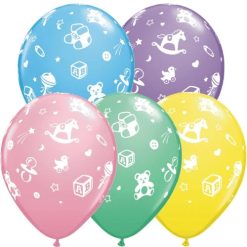 Westcoast Balloon Nursery-A-Round Pastel Assortment 11 Round