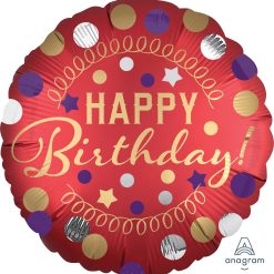Westcoast Balloon 39068 Red Satin Party