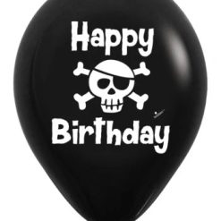 Westcoast Balloon 50268 Happy Birthday Pirate 11 Round
