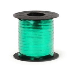 Westcoast Balloon Metallic Curling Ribbon - Green Crimped