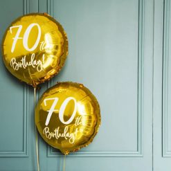 Alternative view of Westcoast Balloon FB24M 70Th Birthday