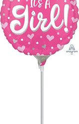 Westcoast Balloon 41428 It'S A Girl Hearts & Dots