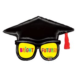 Westcoast Balloon 35770 Mighty Grad Glasses
