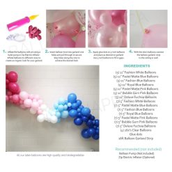 Alternative view of Westcoast Balloon GKIT003 Gender Reveal Balloon Garland Kit