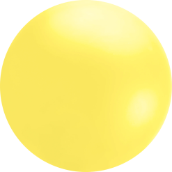Westcoast Balloon 91220 Yellow Cloudbuster 5.5' Round (1Ct)