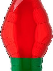 Westcoast Balloon 42048 Red Christmas Light Bulb