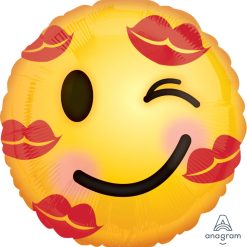 Westcoast Balloon 34232 Kiss Emoticon