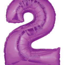Westcoast Balloon 15842 Megaloons Number 2 Purple