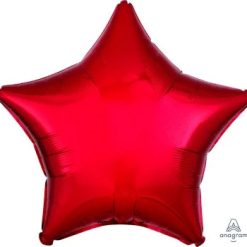 Westcoast Balloon 30584 Metallic Red Star