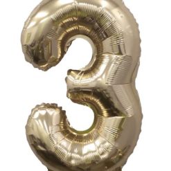 Westcoast Balloon 55440 Ellie'S Glazed Gold Number 3 32In