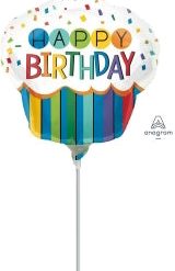 Westcoast Balloon 35563 Rainbow Cupcake
