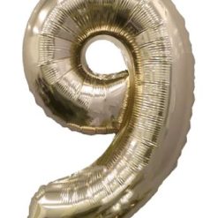 Westcoast Balloon 55446 Ellie'S Glazed Gold Number 9 32In