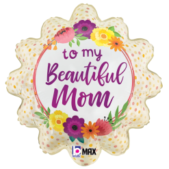 Westcoast Balloon 26338 Satin Beautiful Mom Flowers