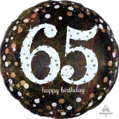 Westcoast Balloon 32141 Sparkling Birthday 65