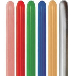 Westcoast Balloon 808062 Metallic Assortment 260S (50Ct)