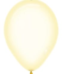 Westcoast Balloon 51192 Crystal Pastel Yellow 5 Round (100Ct)