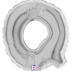 Westcoast Balloon 14917S Air Fill Letter Q Silver 7 In
