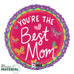 Westcoast Balloon 26431 Best Mom Butterfly