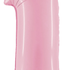 Westcoast Balloon 15841MP Megaloons Number 1 Pastel Pink