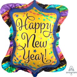 Westcoast Balloon 36021 HNY Ruffle Frame