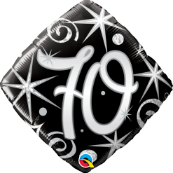 Westcoast Balloon 30039 70 Elegant Sparkles & Swirls