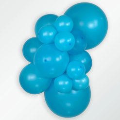 Alternative view of Westcoast Balloon 51054 Neon Blue 5 Round (100Ct)