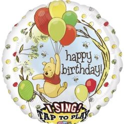 Westcoast Balloon 21685 Sing-A-Tune Winne The Pooh Birthday