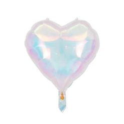Westcoast Balloon 18 Foil Heart Iridescent