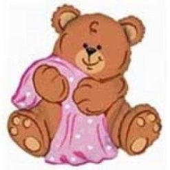 Westcoast Balloon 15469 Baby Bear Girl
