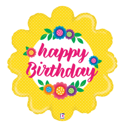 Westcoast Balloon 35675 Flower Birthday
