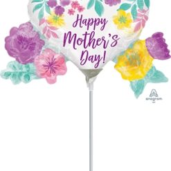 Westcoast Balloon 39203 HMD Watercolor Flowers