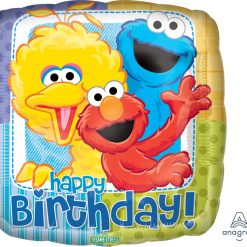 Westcoast Balloon 17852 Sesame Street Birthday