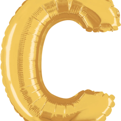 Westcoast Balloon 34903GP Letter C Gold 14In
