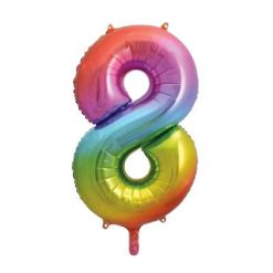 Westcoast Balloon 56808 Number 8 Rainbow