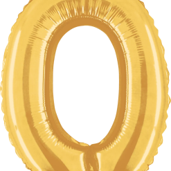 Westcoast Balloon 34915GP Letter O Gold 14In