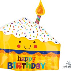 Westcoast Balloon 30818 Happy Slice Of Cake