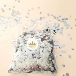 Westcoast Balloon 1Cm Metallic Confetti - Silver